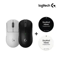 로지텍G PRO X SUPERLIGHT2 슈퍼라이트2 지슈라2 무선 게이밍 마우스 + 스카이울프 무선충전모듈